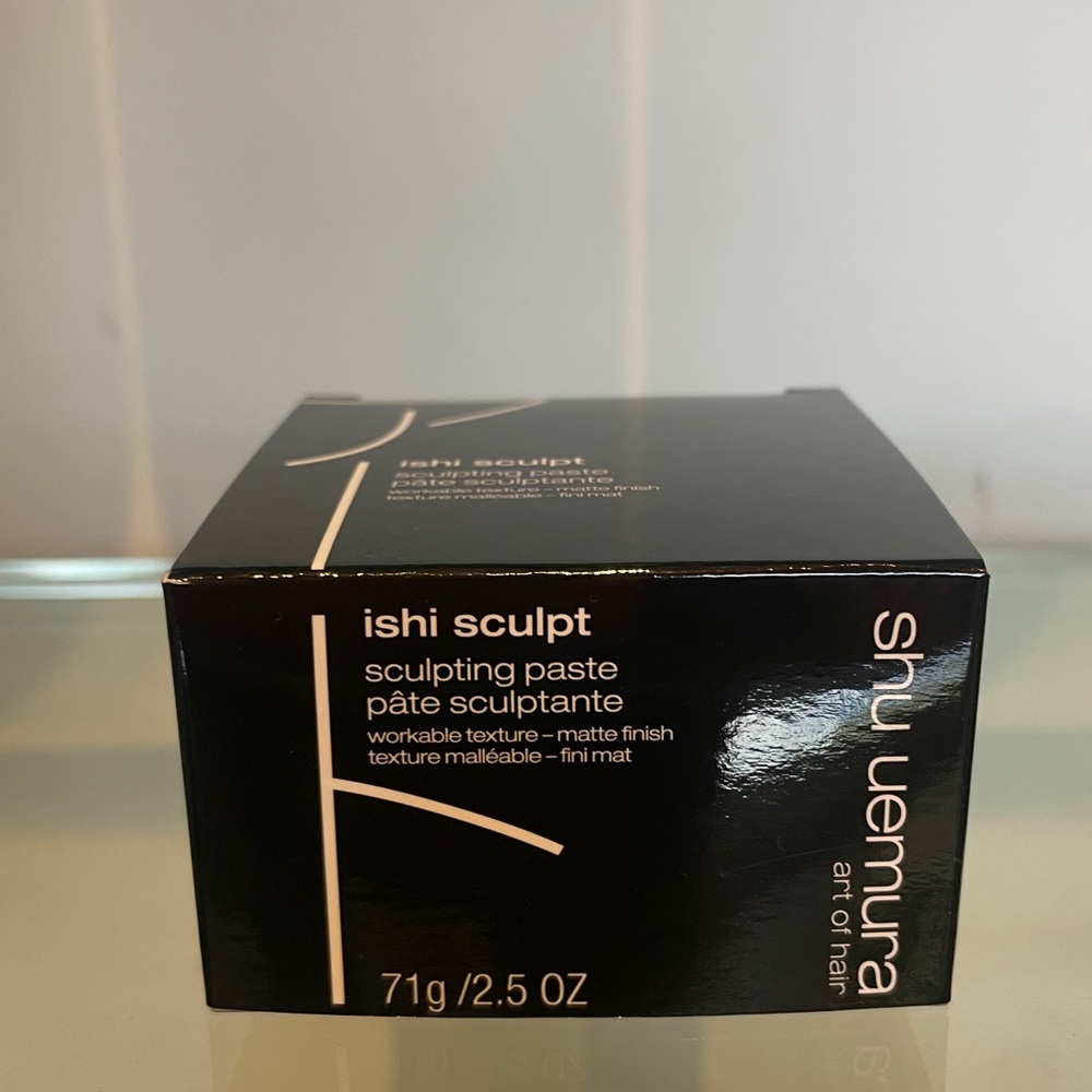 Shu Uemura Ishi Sculpt Hair Paste Pomade - New 2.5 oz